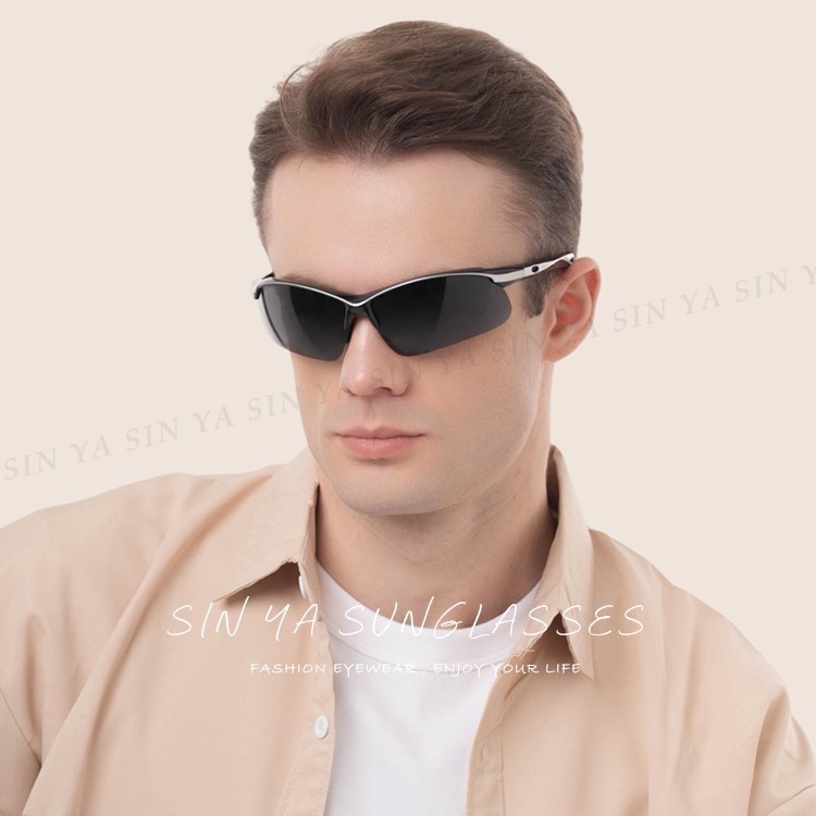 MIT運動偏光眼鏡 Polarize流線型 偏光墨鏡 抗UV400 路跑眼鏡 戶外太陽眼鏡 單車族 馬拉松 防滑設計-細節圖4