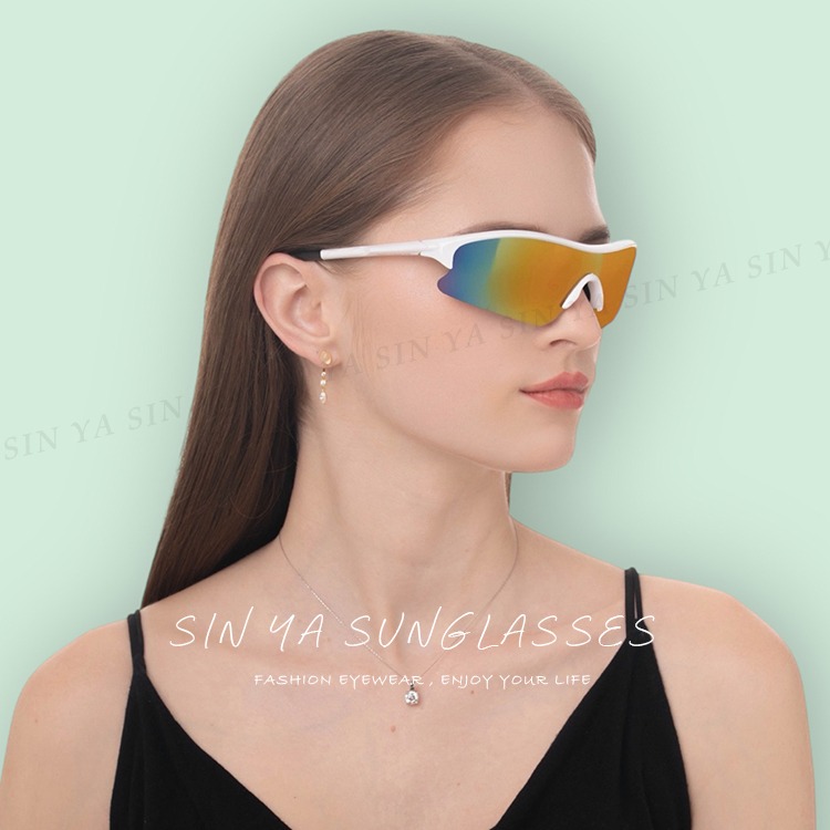 偏光運動墨鏡  輕質量20g 強化偏光鏡片 防滑設計/防眩光/反光/抗紫外線UV400 檢驗合格 N826-細節圖2