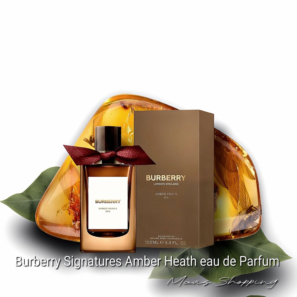 少量/BURBERRY SIGNATURES 高定香氛系列/Amber Heath琥珀石楠/淡香精100ml-細節圖2
