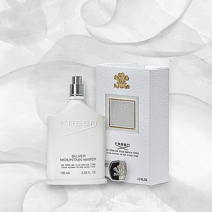 全新CREED Silver -Mountain Water 銀色 山泉/中性淡香精 100ml-細節圖2