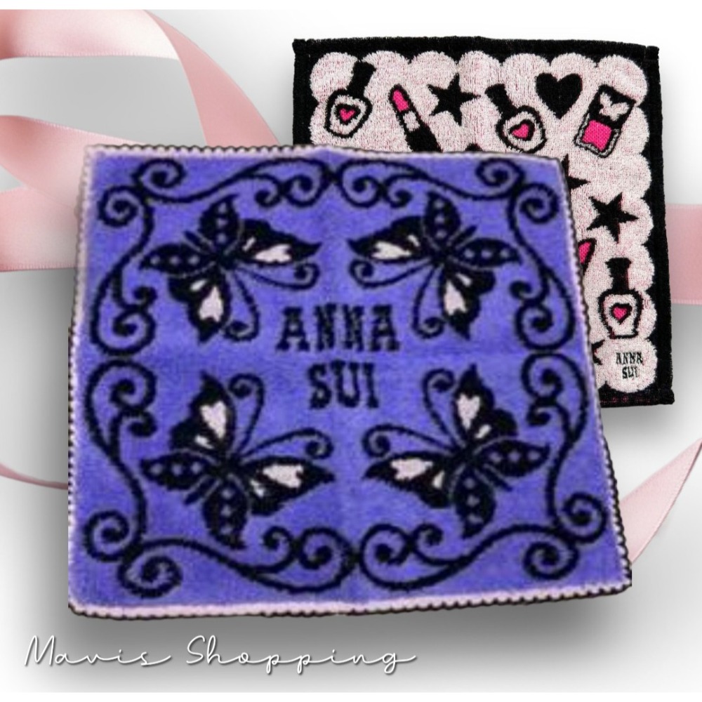 日本 ANNA SHI 100%純棉手帕方巾-毛巾兩款可選-細節圖2