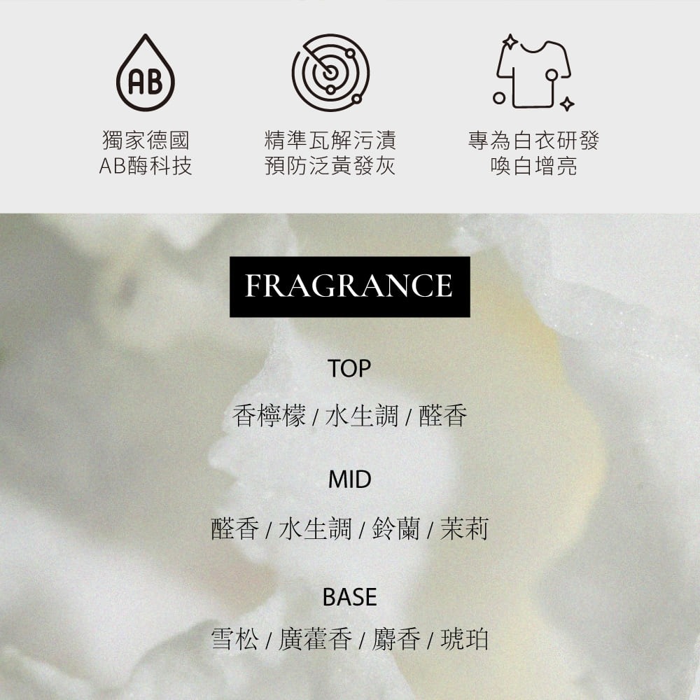 【KAFEN卡氛】淨衣系列 洗衣精/柔軟精 1200ml-細節圖3