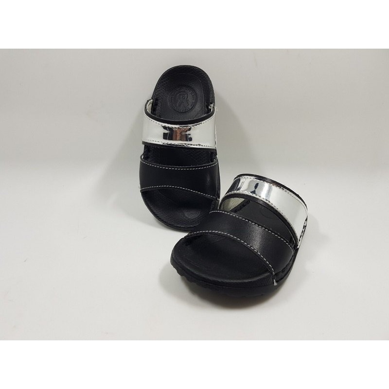 天鵝CHA CHA TWO 手工/台灣製   皮革拖鞋(寶寶鞋/學步鞋)-細節圖3