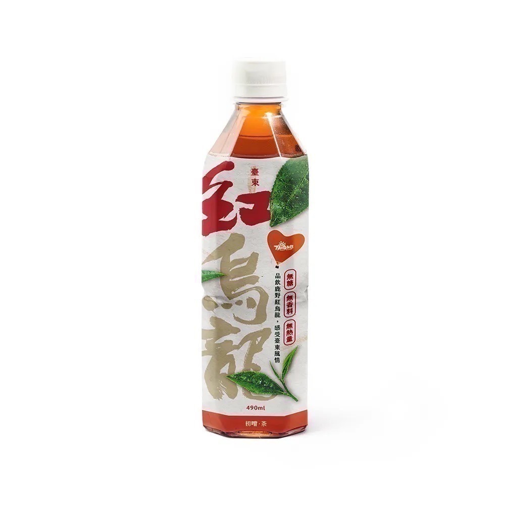 【初嚐】紅烏龍茶（熱氣球聯名款）490ml/瓶（8瓶以上請轉宅配）-細節圖4