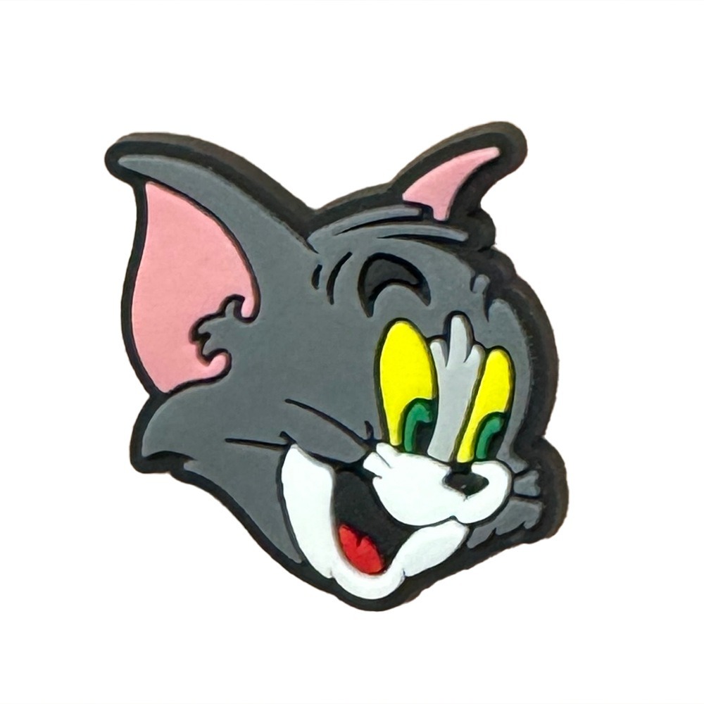 Ciao,你好🪐台灣快速出貨 鞋扣 洞洞鞋鞋扣 貓和老鼠 湯姆貓與傑利鼠 貓咪 老鼠 Tom and Jerry-細節圖9