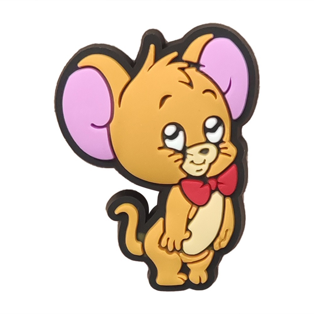 Ciao,你好🪐台灣快速出貨 鞋扣 洞洞鞋鞋扣 貓和老鼠 湯姆貓與傑利鼠 貓咪 老鼠 Tom and Jerry-規格圖9