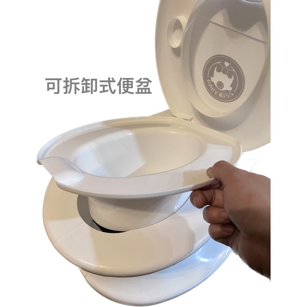 Baby Kiss兒童學習馬桶(有沖水聲)-細節圖2