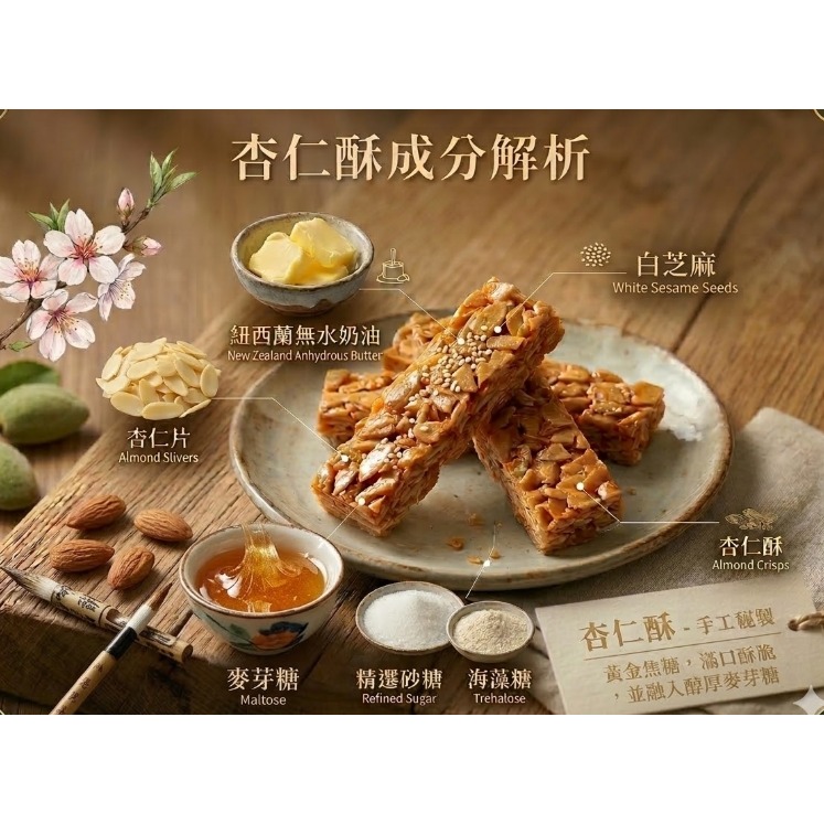 周傳 杏仁酥 高雄名產 鳳山名產 口味  (酥脆) 桶裝 伴手禮 年節送禮 限時特價中-細節圖3
