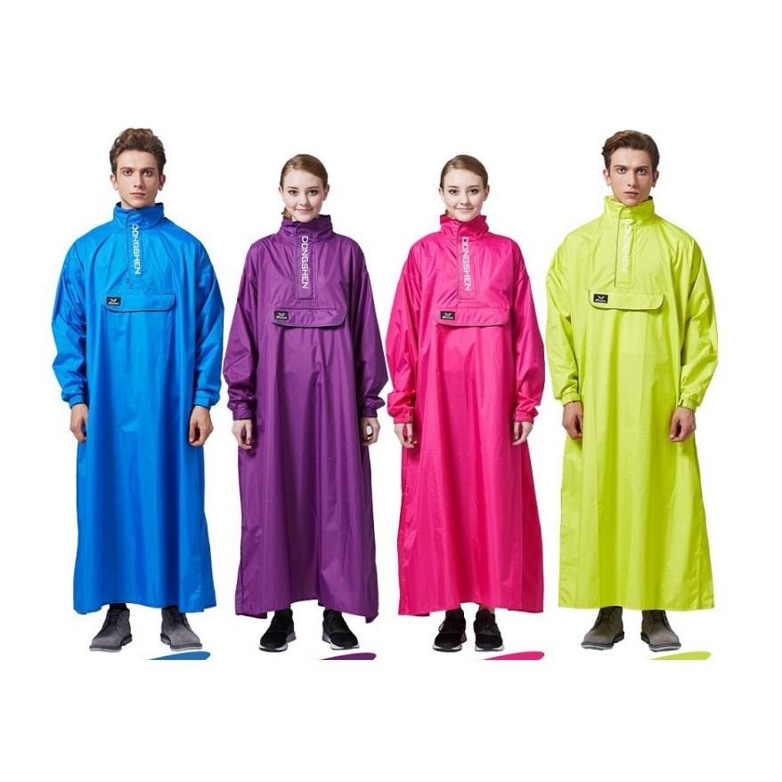 【周傳】外送員雨衣 DongShen 東伸 旅行者第2代半開式雨衣(套頭式)輕量型 一件式雨衣 現貨-細節圖3