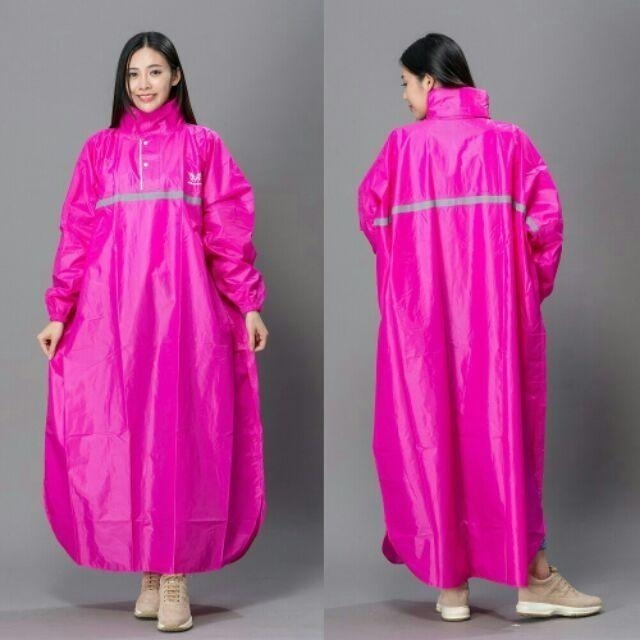 [周傳] 現貨 風采型半開式雨衣 尼龍太空雨衣 (套頭式) 東伸雨衣 一件式雨衣 DongShen  外送員雨衣 現貨-細節圖3