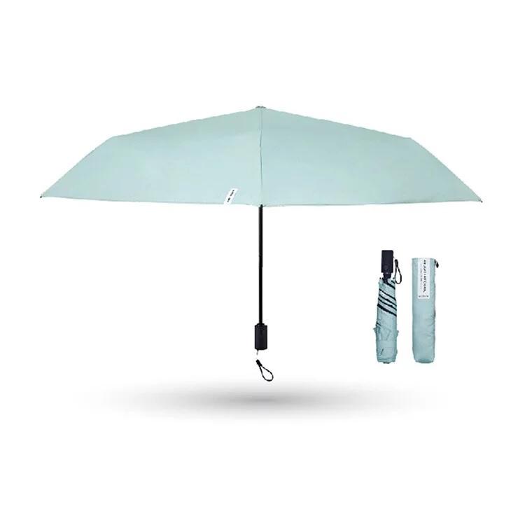 【周傳】自動傘 簡約素面 安全自動開收傘220g 輕量 抗UV 不透光 安全省力-細節圖6