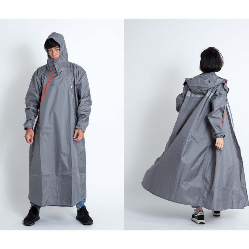 周傳 奧德蒙 2022新款 斜開式雨衣 一件式雨衣 機車雨衣 雨衣 背包雨衣 連身雨衣 機車雨衣 一件式雨衣 連身式-細節圖9