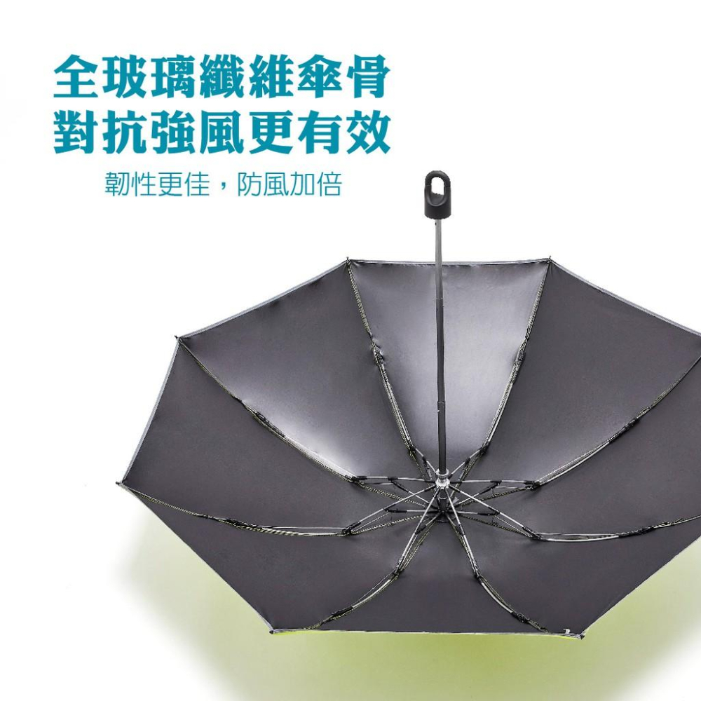 [周傳]大傘面 反向手開傘 工具人隨身輕量防風傘 輕量 反向收傘 抗風 黑膠防曬 5.0/周傳-細節圖5