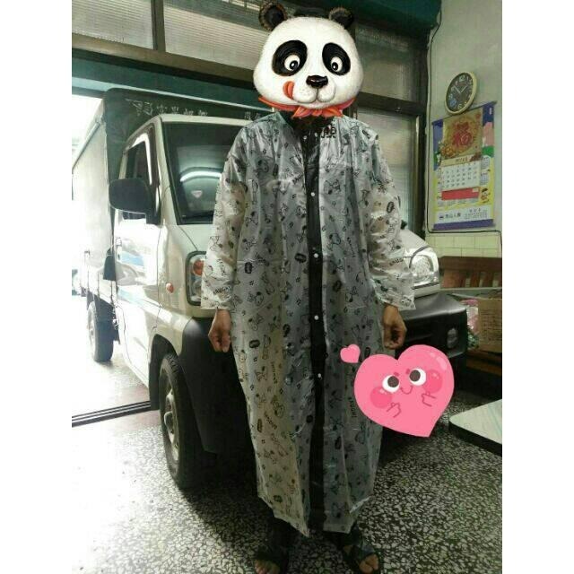 【周傳】現貨 史努比 pvc前開式雨衣 透明雨衣 可愛圖案 拉鍊式 小朋友雨衣 學生雨衣 兒童雨衣-細節圖6