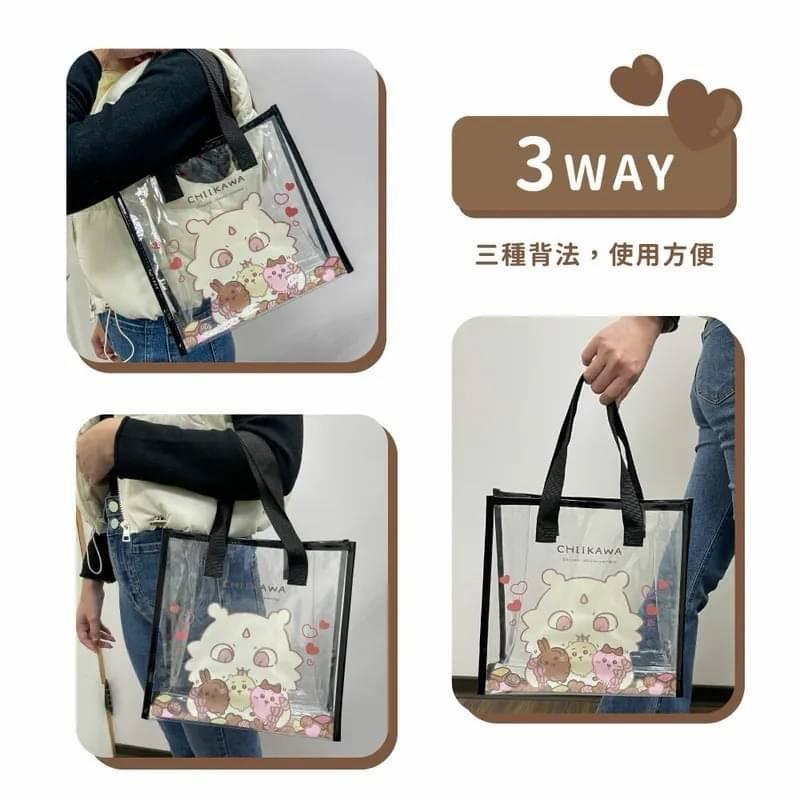 😘在台現貨不用等😘台灣獨家正版授權吉伊卡哇透明提袋-細節圖4