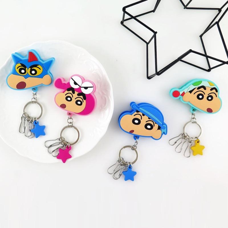 ✡️在台現貨不用等！！蠟筆小新夾子鑰匙圈🔑-細節圖5