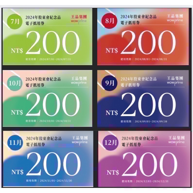 王品集團 股東會紀念品200元電子劵 王品全品牌皆可使用  夏慕尼 原燒 肉次方 藝奇 和牛涮 西堤 請看商品簡介-細節圖5