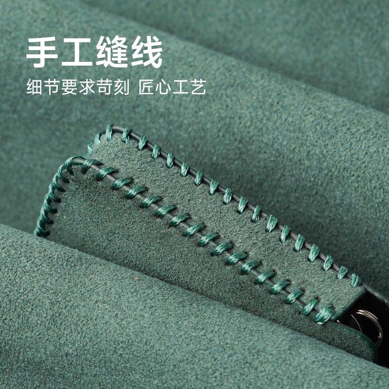 現貨免運 豐田 Toyota專用  Corolla Altis RAV4 ASURADA 翻毛皮鑰匙套 鑰匙圈-細節圖7