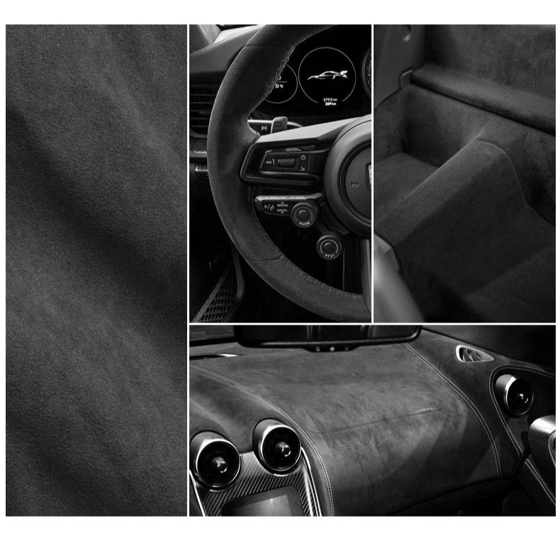 馬自達 Mazda CX5/馬3/馬6/CX8/CX30 翻毛皮汽車鑰匙包  手工鑰匙皮外殼保護套-細節圖5