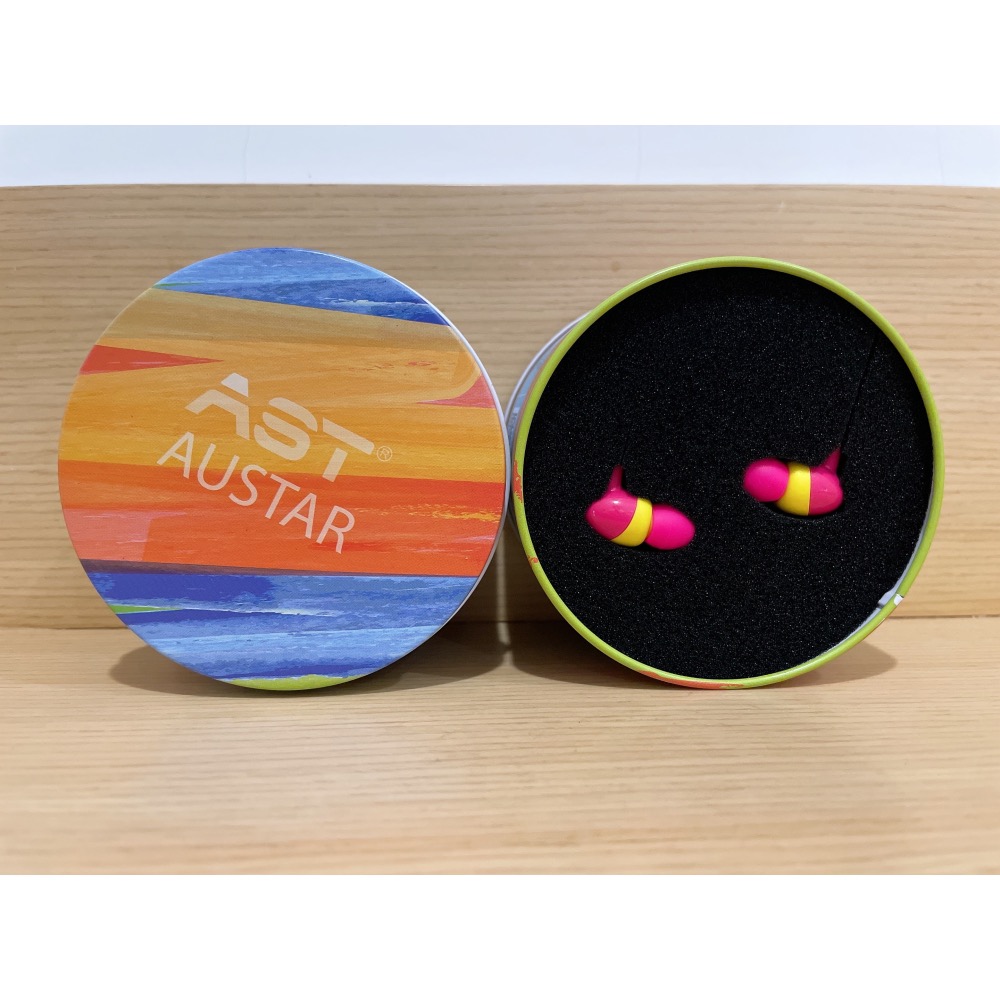 ast austar 有線耳機 鋁盒包裝、付兩組軟塞 美律紀念品-細節圖3