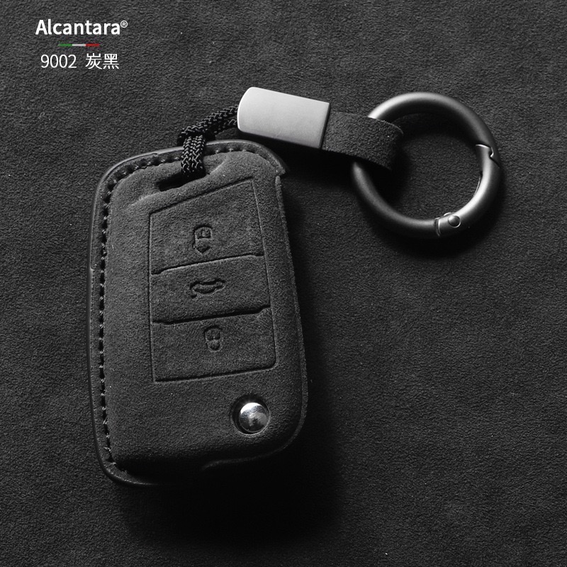 炭黑 簡約環 鑰匙可彈出