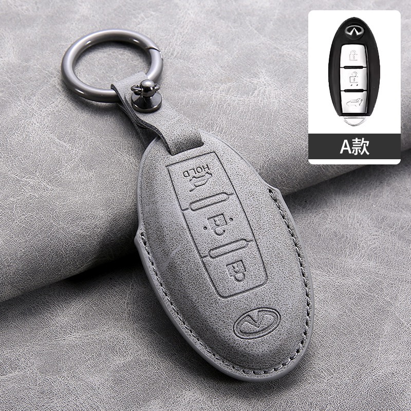 INFINITI 英菲尼迪  QX30 QX50 QX60 QX55 Q30  Q50 Q60 Q70  鑰匙皮套-規格圖6