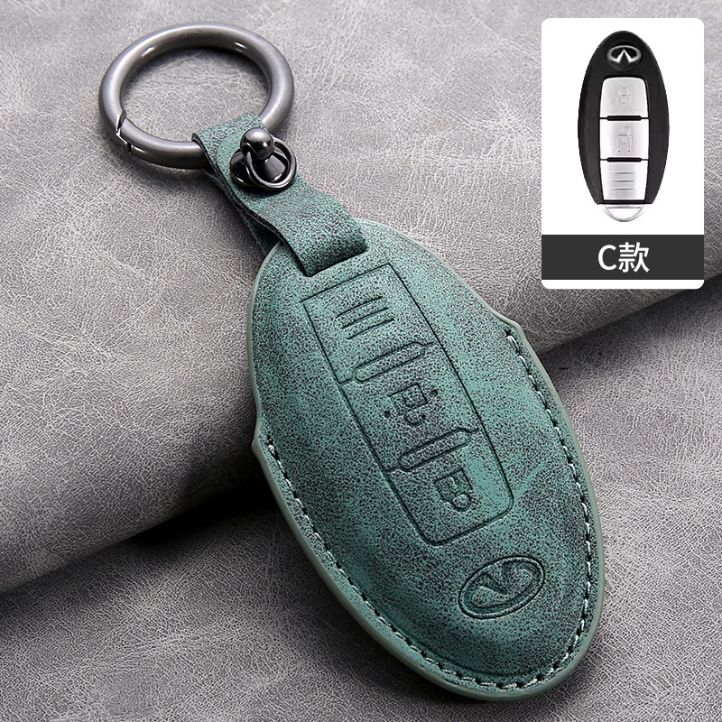 INFINITI 英菲尼迪  QX30 QX50 QX60 QX55 Q30  Q50 Q60 Q70  鑰匙皮套-規格圖6