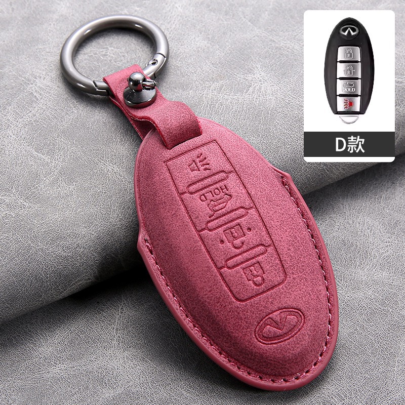 INFINITI 英菲尼迪  QX30 QX50 QX60 QX55 Q30  Q50 Q60 Q70  鑰匙皮套-規格圖6