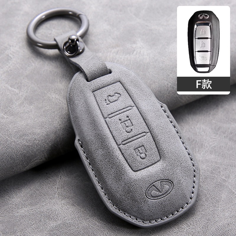 INFINITI 英菲尼迪  QX30 QX50 QX60 QX55 Q30  Q50 Q60 Q70  鑰匙皮套-規格圖6
