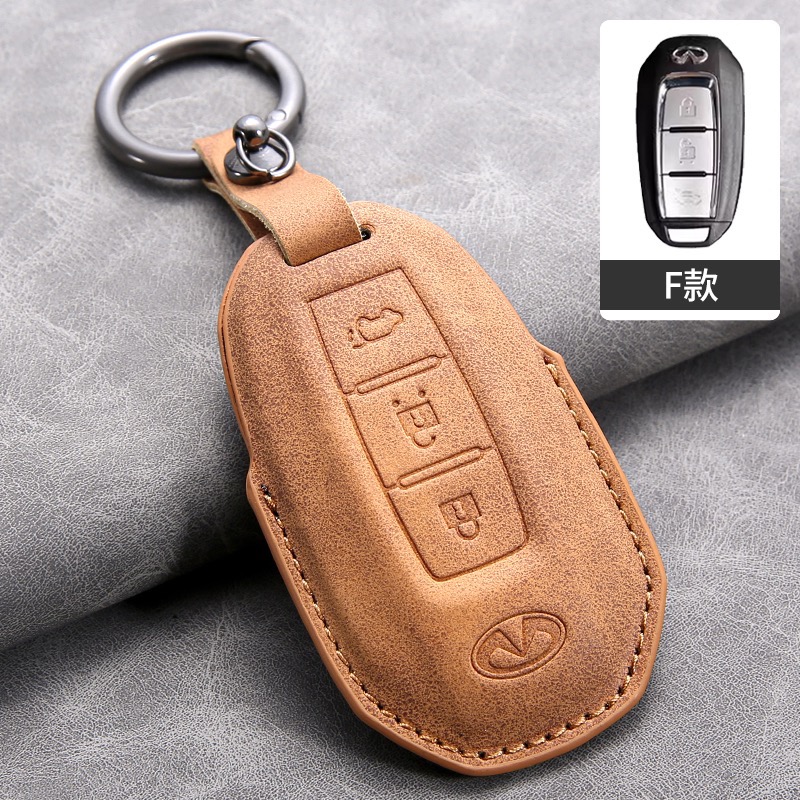 INFINITI 英菲尼迪  QX30 QX50 QX60 QX55 Q30  Q50 Q60 Q70  鑰匙皮套-規格圖6
