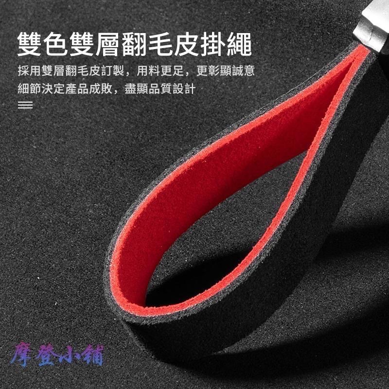 Audi 奧迪 鑰匙套 A3 A5 A6 LA7 Q2L Q3 Q5L Q6 Q7 Q8e多款紅黑盾扣車標翻毛皮鑰匙皮套-細節圖6