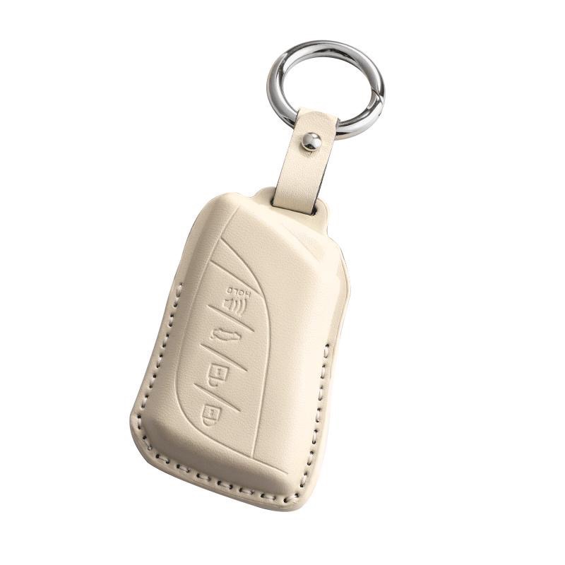 Lexus 雷克薩斯 鑰匙圈 ES300h es200 LS 500h ux260 馬卡龍 三色鑰匙皮套-細節圖5