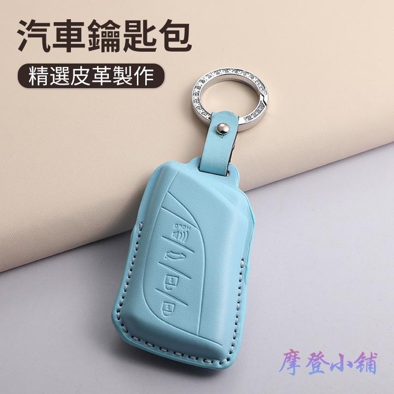 Lexus 雷克薩斯 鑰匙圈 ES300h es200 LS 500h ux260 馬卡龍 三色鑰匙皮套-細節圖3