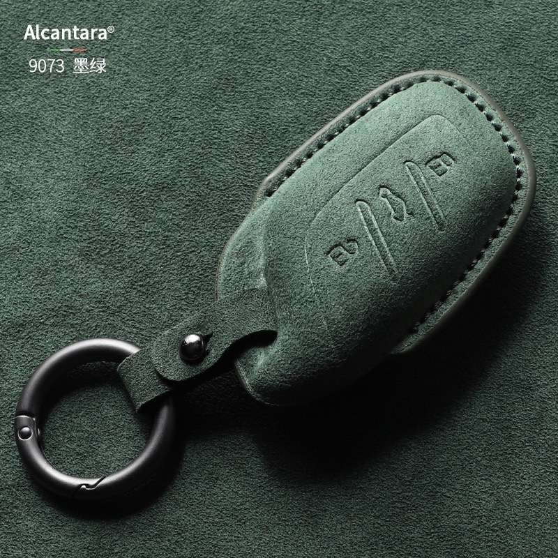 MG 名爵 MG5 MG6 MG4 ZS HS XHS PHEV 1.5T 領航 Alcantara 進口翻毛皮鑰匙皮套-規格圖8