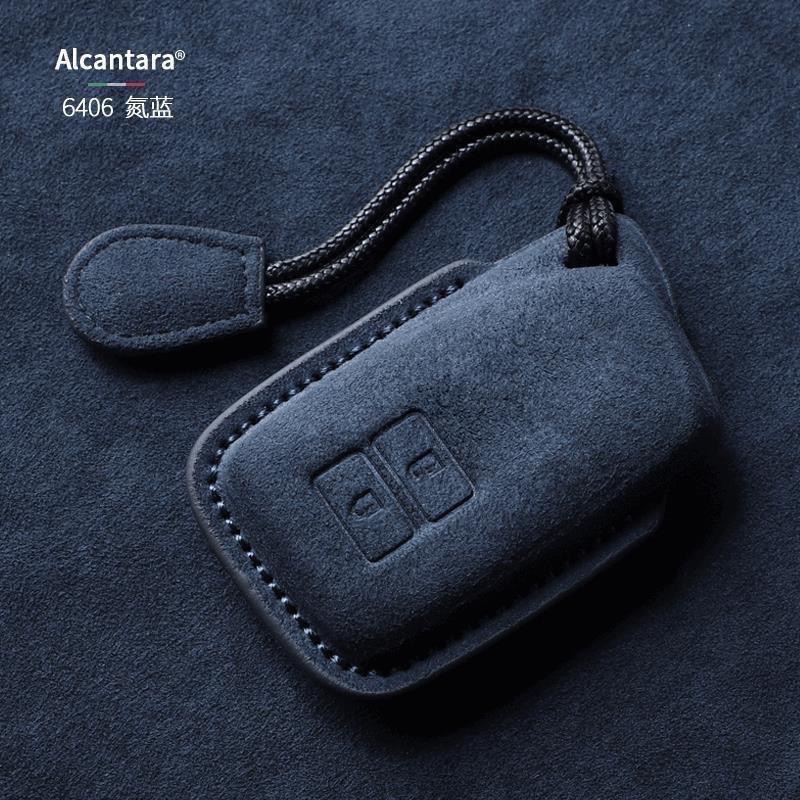 Lexus 雷克薩斯 凌志 ES200 NX300 RS IS GS RX NX Alcantara 進口翻毛皮鑰匙皮套-細節圖8