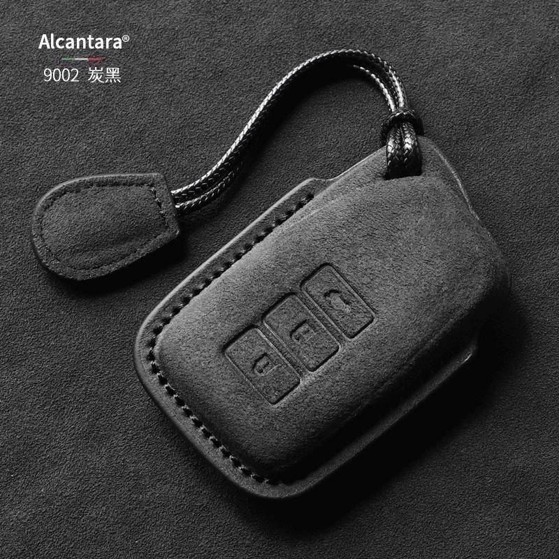 Lexus 雷克薩斯 凌志 ES200 NX300 RS IS GS RX NX Alcantara 進口翻毛皮鑰匙皮套-規格圖9