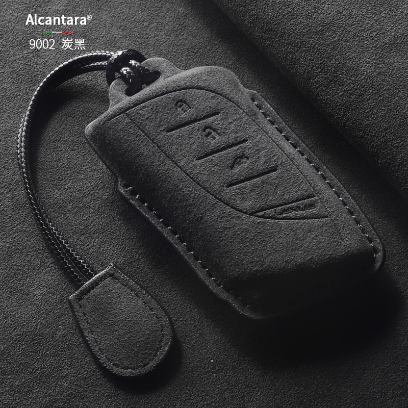 Lexus 雷克薩斯 凌志 ES200 NX300 RS IS GS RX NX Alcantara 進口翻毛皮鑰匙皮套-規格圖9