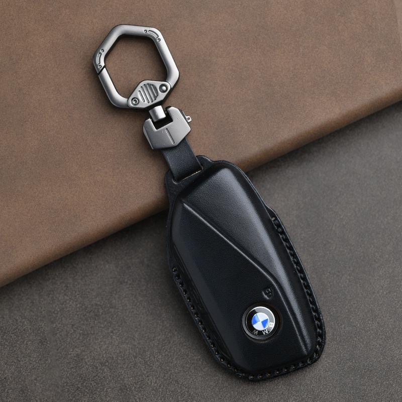 BMW 寶馬 液晶鑰匙套 567系 730Li 740  630 GT 530Le X系列X5x6X7 智能汽車鑰匙皮套-細節圖3