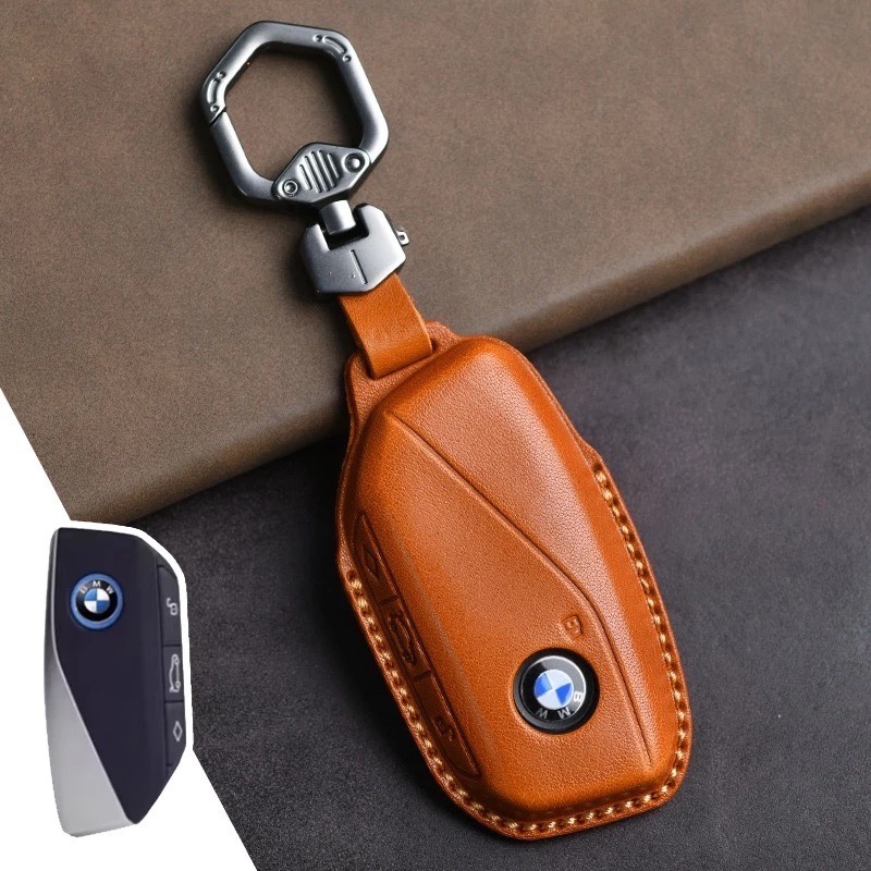 BMW 寶馬 液晶鑰匙套 567系 730Li 740  630 GT 530Le X系列X5x6X7 智能汽車鑰匙皮套-規格圖9