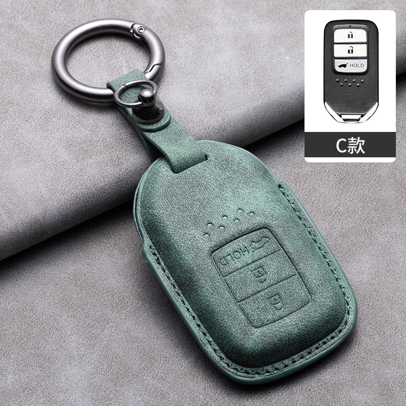 本田 HONDA 鑰匙圈  CRV6 CRV5.5 HRV Odyssey Fit  皮套 鑰匙皮套-規格圖9