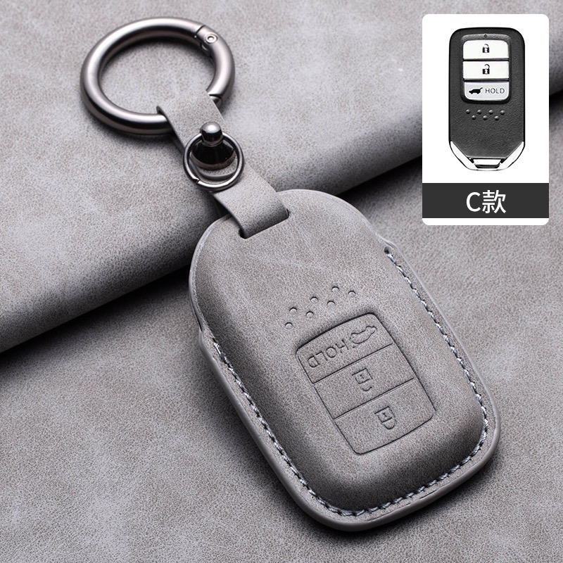 本田 HONDA 鑰匙圈  CRV6 CRV5.5 HRV Odyssey Fit  皮套 鑰匙皮套-規格圖9