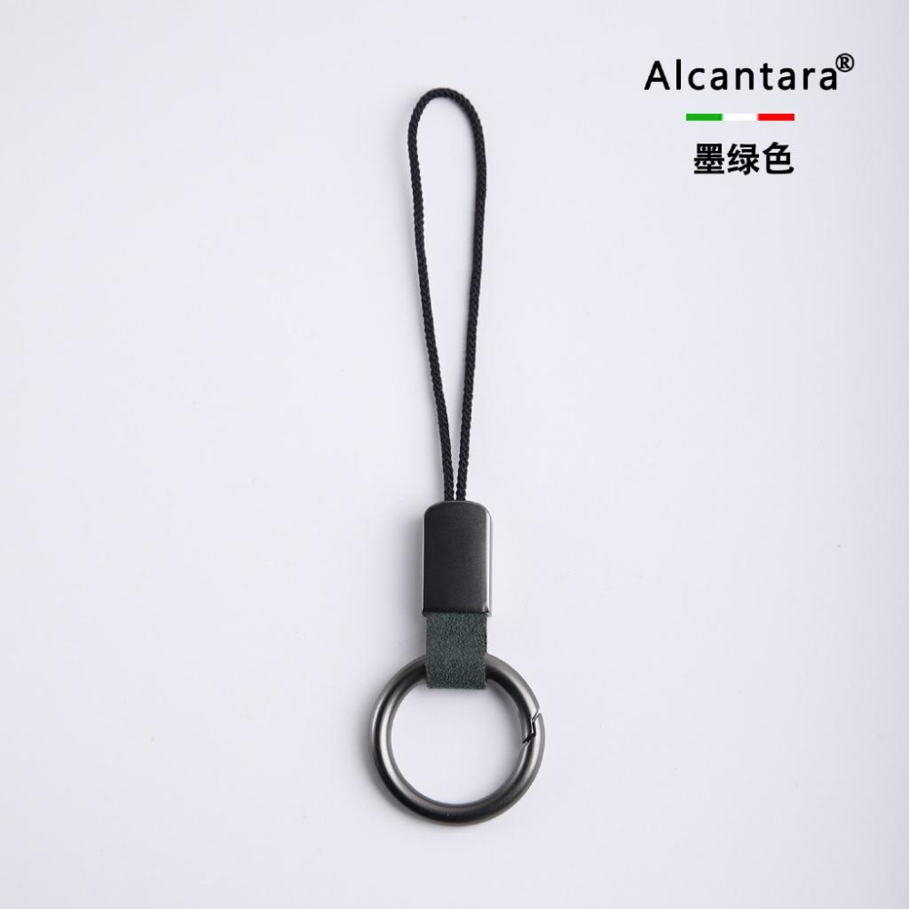 多款 alcantara 汽車鑰匙圈 防丟失鑰匙圈  鑰匙登山扣皮套 簡約環 圓環扣 指環扣 手繩-細節圖4