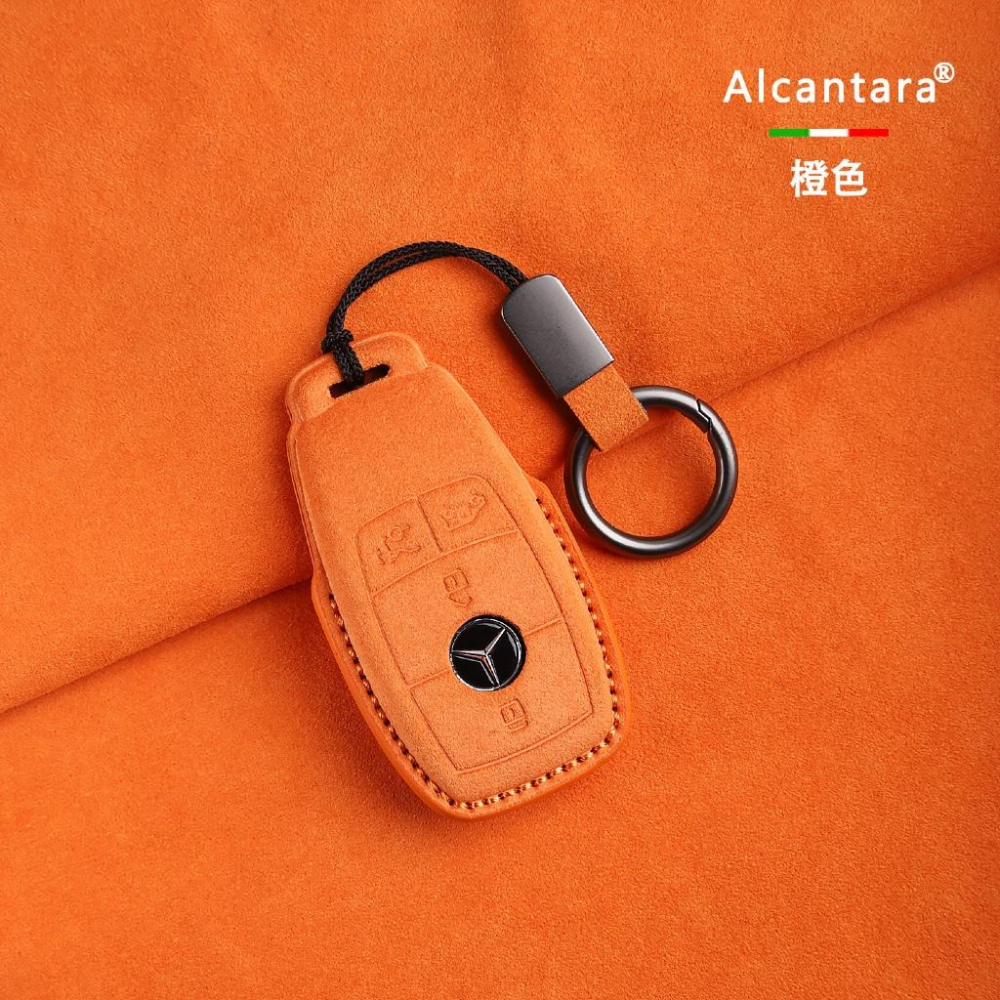 2024-2026 BENZ 賓士 V‑Class V250d  V220d Alcantara 鑰匙皮套-細節圖6