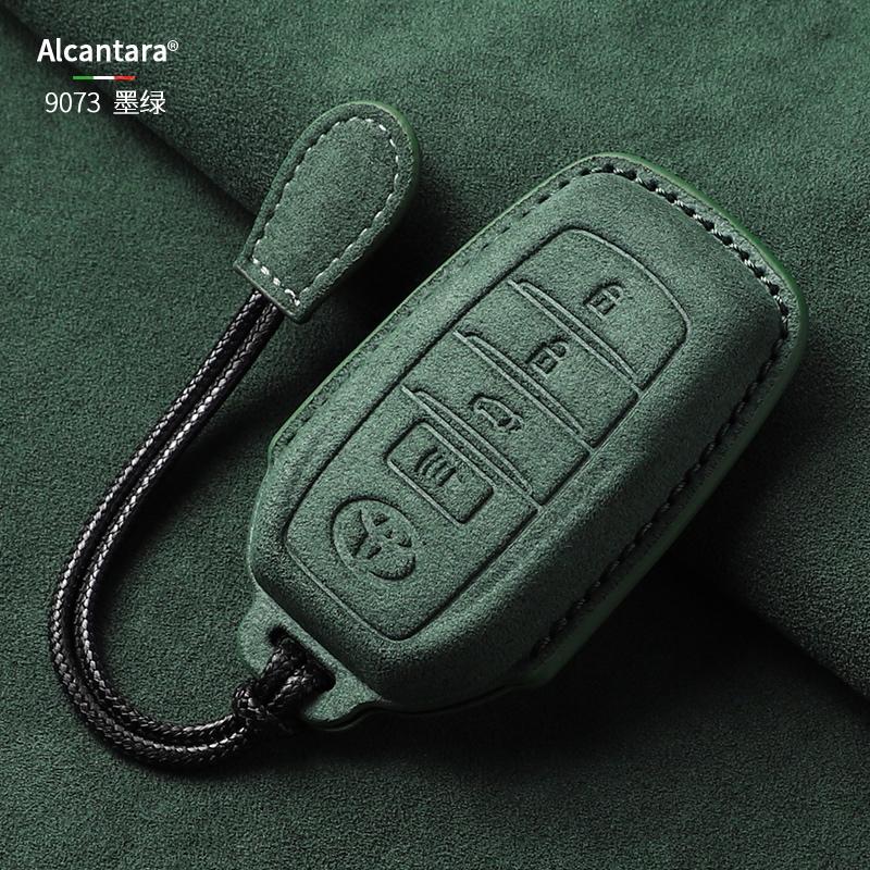 豐田 Toyota Land Cruiser Camry 9代 Alcantara 鑰匙套 鑰匙圈 鑰匙皮套-細節圖2