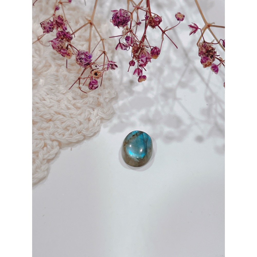 ♦DIY裸石♦ 拉長石 裸石 9*11-細節圖2