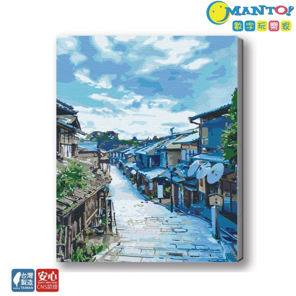 全新上市🔥Manto【台灣製造】釘好內框數字油畫45x36cm|可超取#1-規格圖10