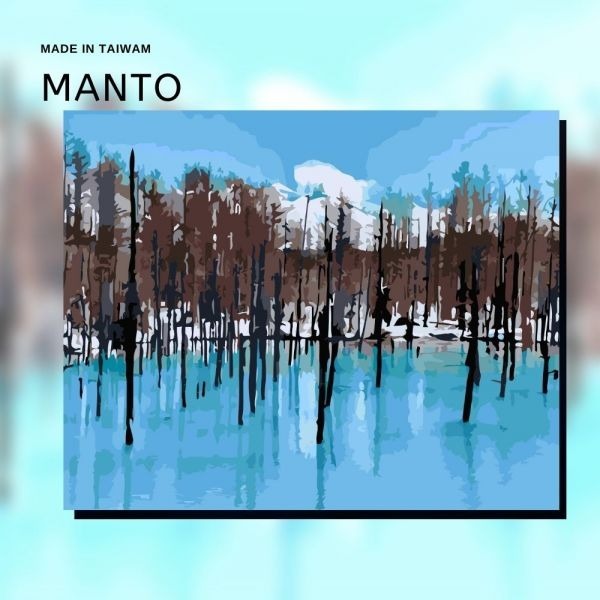 全新上市🔥Manto【台灣製造】釘好內框數字油畫45x36cm|可超取#1-規格圖10