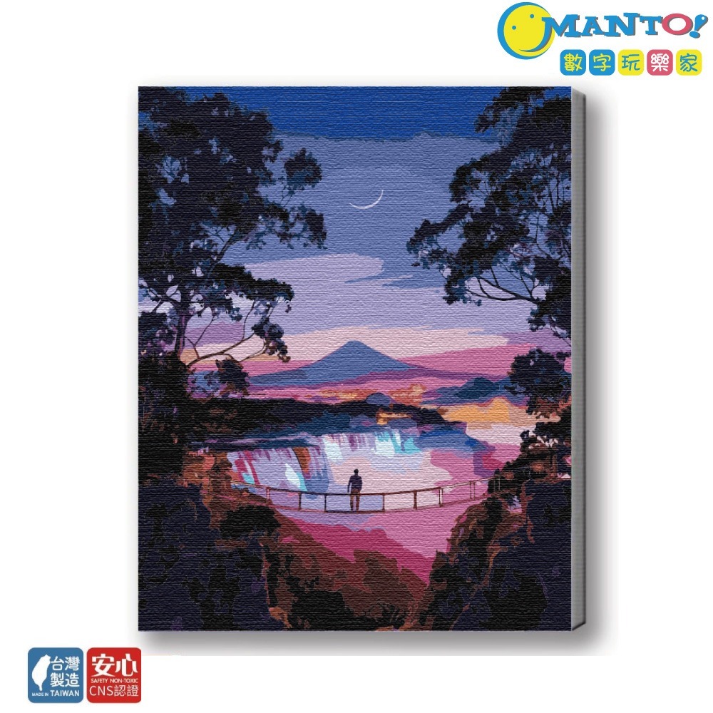 全新上市🔥Manto【台灣製造】釘好內框數字油畫45x36cm|可超取#2-規格圖8