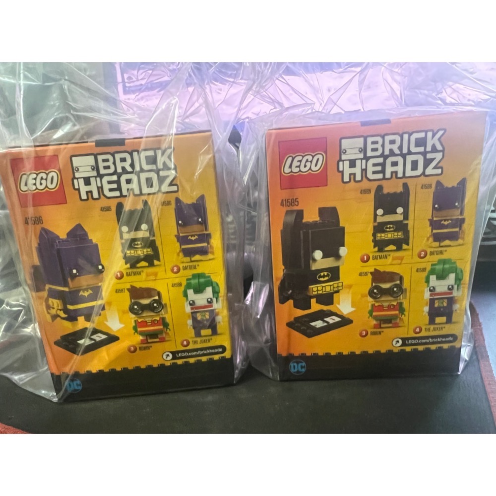樂高 41586 41585 蝙蝠俠 蝙蝠女 合售 LEGO brickheadz DC 絕版-細節圖2