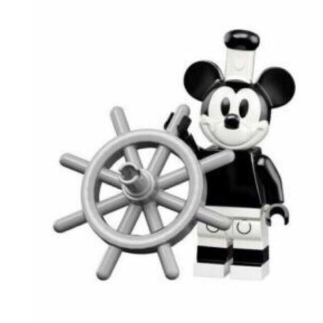 ￼樂高 71024 黑白 米奇 米妮 1號 2號 迪士尼 人偶包 2代 LEGO Disney minifigure 正-細節圖2